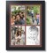 ArtToFrames Collage Photo Picture Frame with 4 - 5x7 inch Openings, Framed in Black with Over 62 Mat Color Options and Regular Glass (CSM-3926-2153)